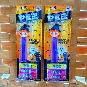 PEZ HALLOWEEN WITCH PEZ DISPENSERS